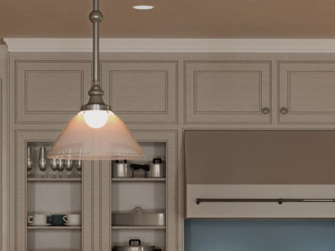 Classical Kitchen 3D Model