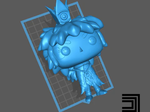 Crown Trick Funko Pop version 3D Print Model