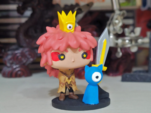 Crown Trick Funko Pop version Modèles 3D en vedette