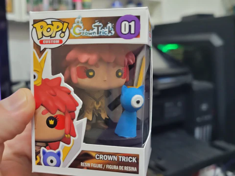 Crown Trick Funko Pop version 3D Print Model