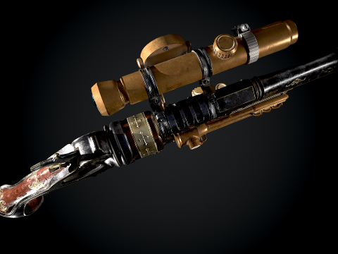 Pistolet 3D Model