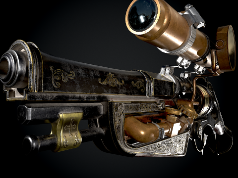 Pistolet 3D Model
