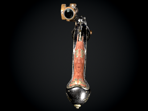Pistolet 3D Model