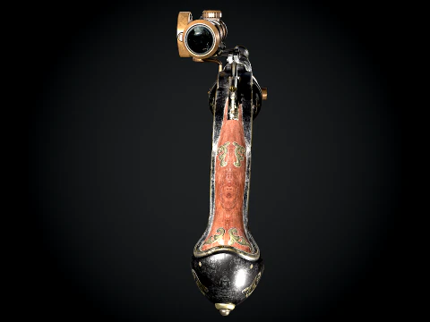 Pistolet 3D Model