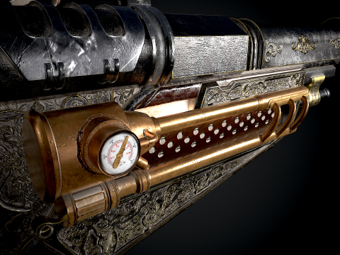 Pistolet 3D Model