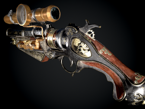 Pistolet 3D Model