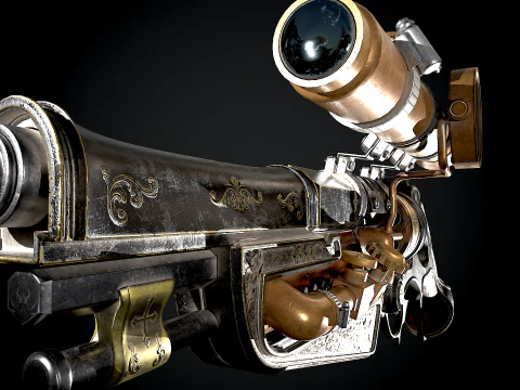 Pistolet 3D Model