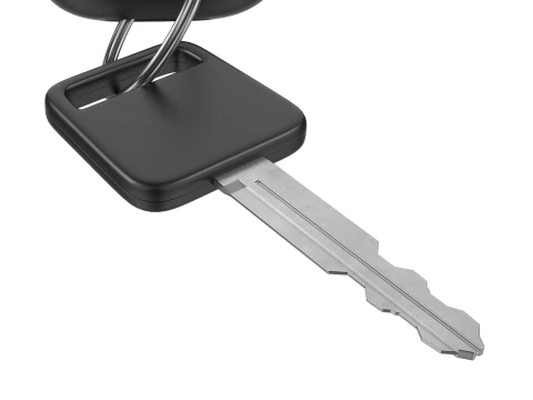 Car Key And Remote 3D Model