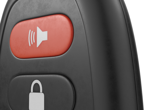 Car Key Remote Modèle 3D