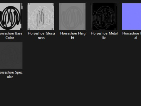 Horseshoe 3D 모델