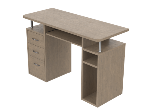 Computer Desk 3D मॉडल