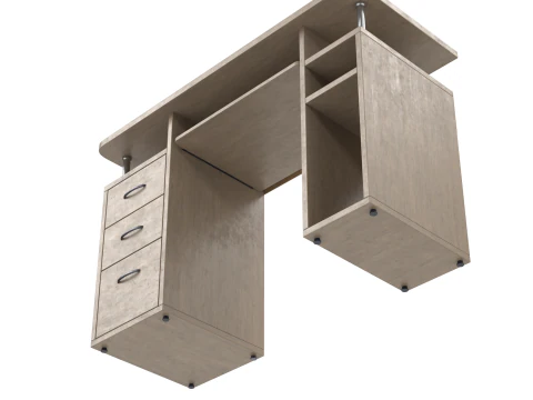 Computer Desk 3D Model