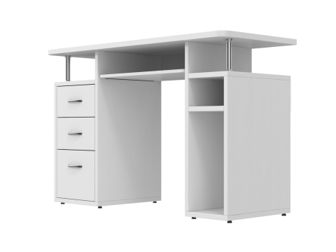 White Desk 3D 모델