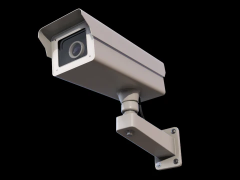 防犯カメラ 3Dモデル