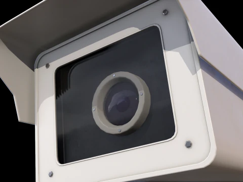 防犯カメラ 3Dモデル