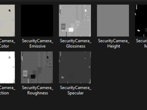 Security Camera Modelo 3D