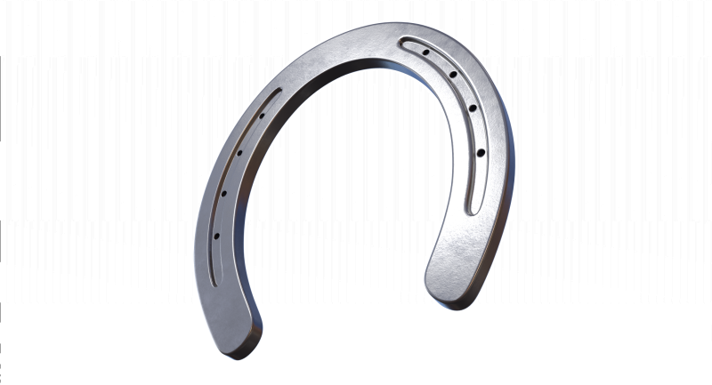 Steel Horseshoe 3D Model .c4d .max .obj .3ds .fbx .stl .blend
