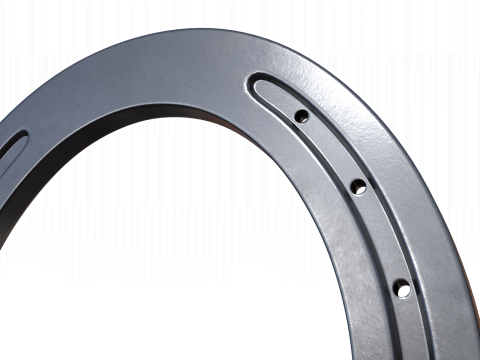 Steel Horseshoe 3D Model