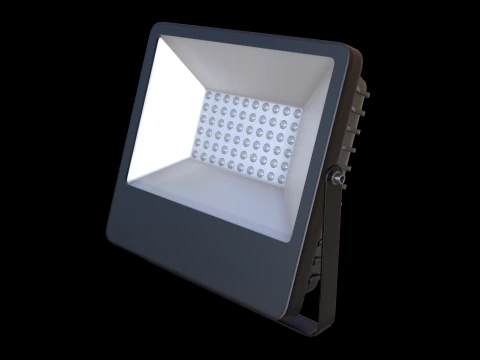 Cahaya Banjir Model 3D