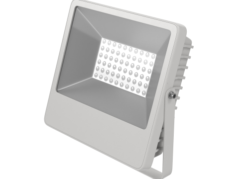 White Flood Light 3D Model