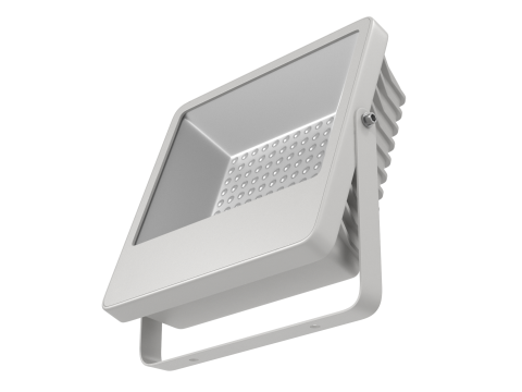White Flood Light Modelo 3D