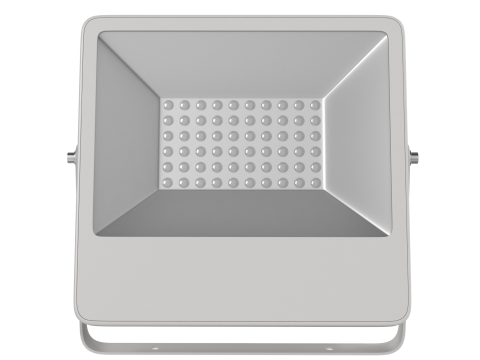 White Flood Light Modelo 3D
