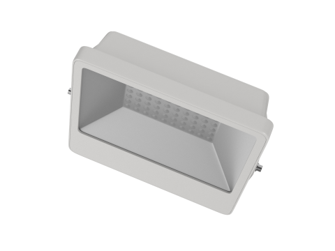 White Flood Light Modelo 3D