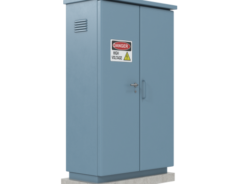 Electric Box 3D Model