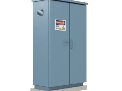 電気ボックス 3Dモデル