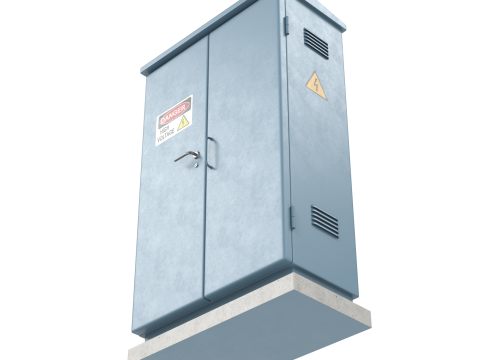 Electric Box 3D Model