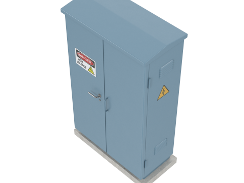 Electric Box 3D Model