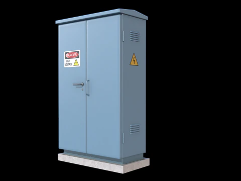 電気ボックス 3Dモデル