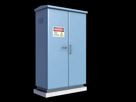 電気ボックス 3Dモデル