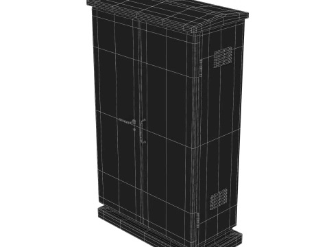 電気ボックス 3Dモデル