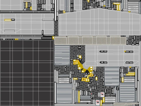 Industrial Building 3D Model