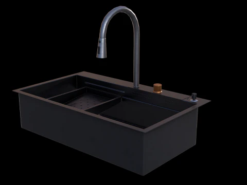 Kitchen Sink 3D Model