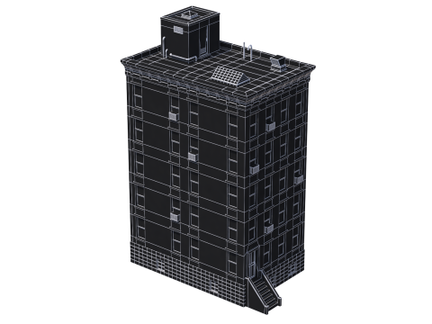 Apartment Building Modèle 3D