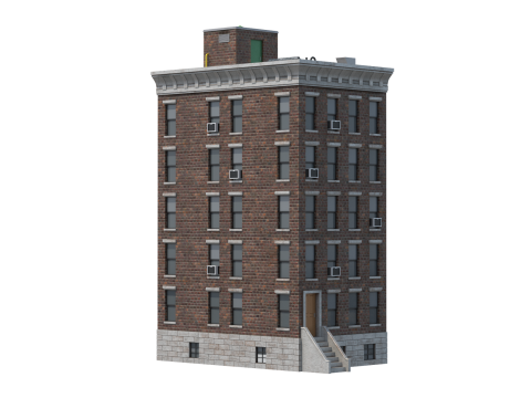 Apartment Building Modèle 3D