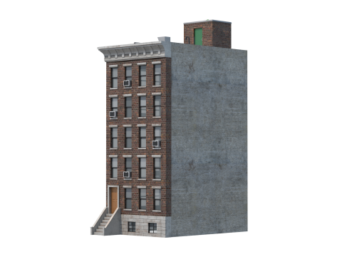 Apartment Building Modèle 3D