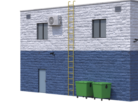 Industrial Building 2 3Dモデル