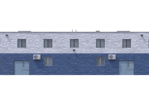 Industrial Building 2 3Dモデル