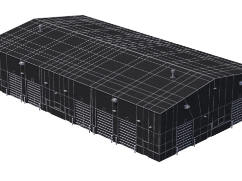Industrial Building 5 Modelo 3D