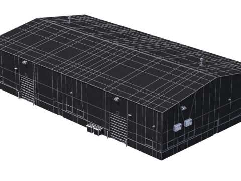 Industrial Building 5 Modelo 3D
