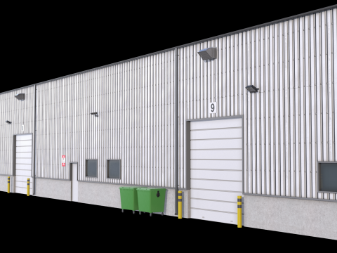 Industrial Building 5 Modelo 3D