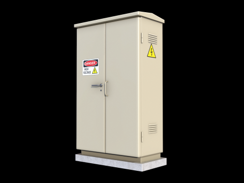 Electric Box Model 3D