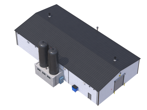 Industrial Building 6 3D मॉडल