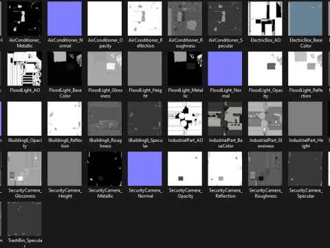 Edificio industriale 6 Modello 3D