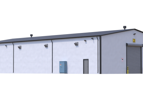 Industrial Building 7 3D 模型