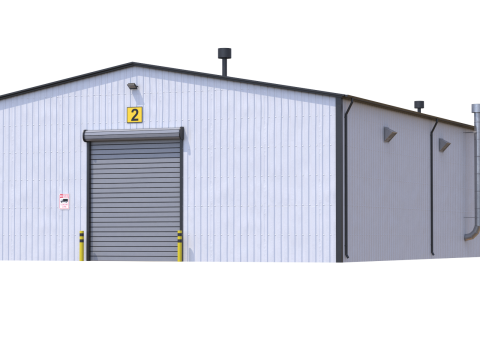 Industrial Building 7 3D 模型