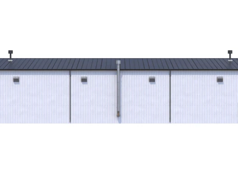 Edificio industriale 7 Modello 3D